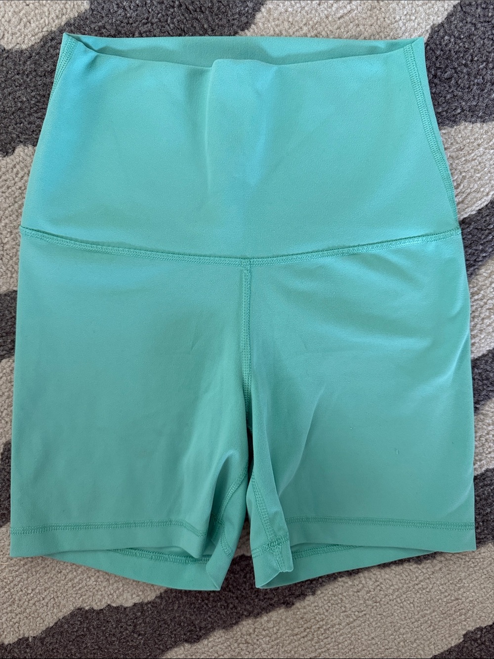Yogalicious High-Waist Aqua Bike Shorts